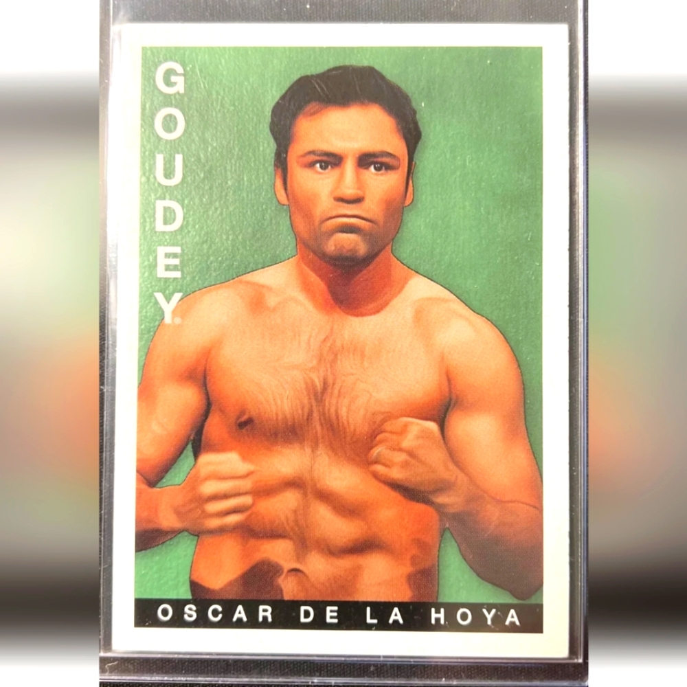 Oscar De La Hoya 🥊 Boxing Trading Card Upper Deck #27 🔥 Golden Boy of Boxing